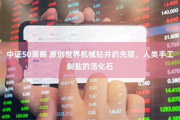 中证50策略 原创世界机械钻井的先驱，人类手工制盐的活化石