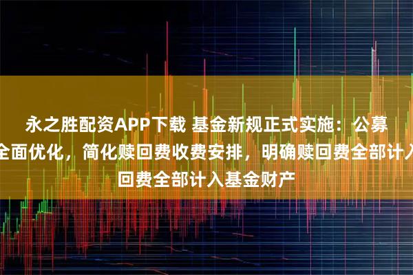 永之胜配资APP下载 基金新规正式实施：公募基金费率全面优化，简化赎回费收费安排，明确赎回费全部计入基金财产