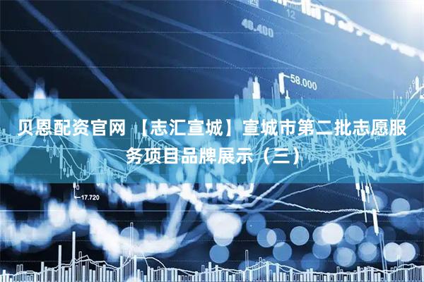 贝恩配资官网 【志汇宣城】宣城市第二批志愿服务项目品牌展示（三）