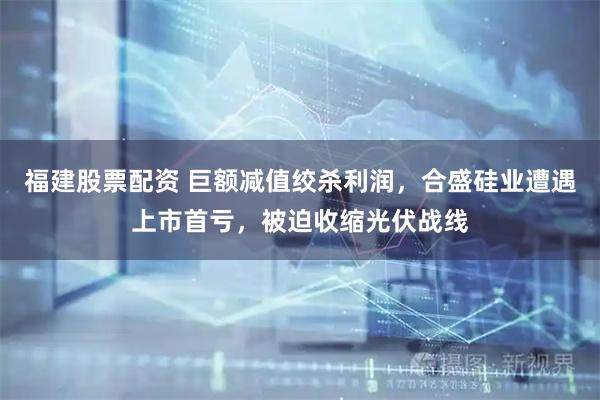 福建股票配资 巨额减值绞杀利润，合盛硅业遭遇上市首亏，被迫收缩光伏战线